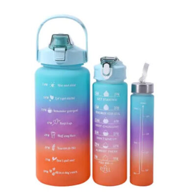 Botellas de Agua con Frases Set 3 Unidades 2 l – 9